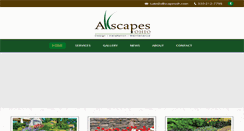 Desktop Screenshot of allscapesoh.com